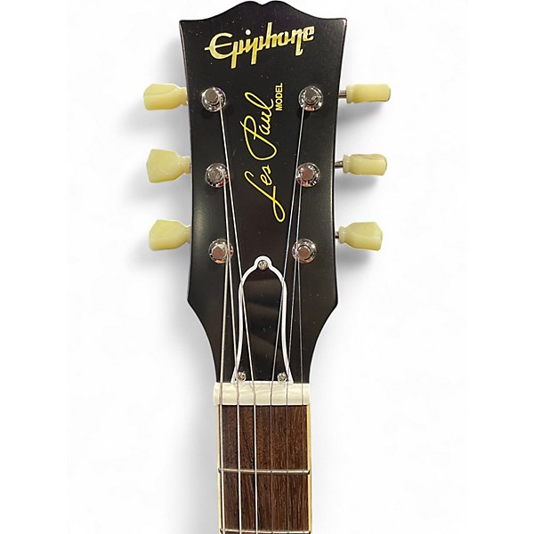 Used Epiphone inspired by gibson 1959 factory burst Solid Body Electric Guitar