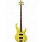 Used Ibanez BTB07LTD Satin Yellow Electric Bass Guitar
