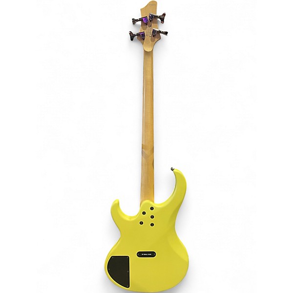 Used Ibanez BTB07LTD Satin Yellow Electric Bass Guitar