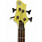 Used Ibanez BTB07LTD Satin Yellow Electric Bass Guitar