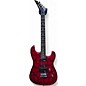 Used Charvette By Charvel CHARVETTE RED CRACKLE Solid Body Electric Guitar