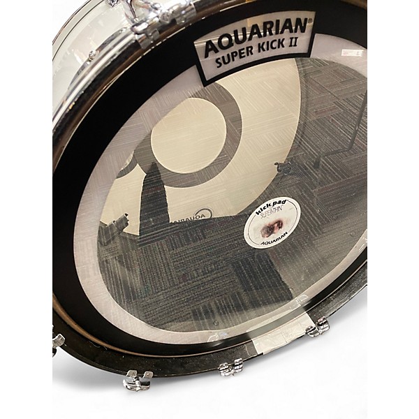 Used Rodgers 3 Piece Big R White Drum Kit