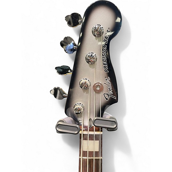 Used Fender Troy Sanders Jaguar Bass Silverburst Electric Bass Guitar