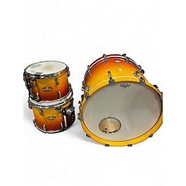 Used Pearl 3 Piece Masterworks Sunset Fade Drum Kit