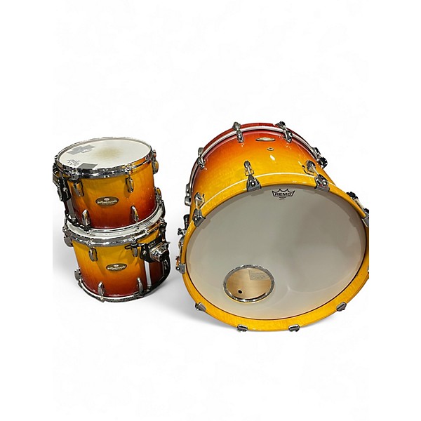 Used Pearl 3 Piece Masterworks Sunset Fade Drum Kit