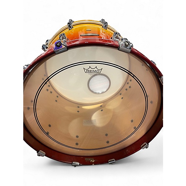 Used Pearl 3 Piece Masterworks Sunset Fade Drum Kit