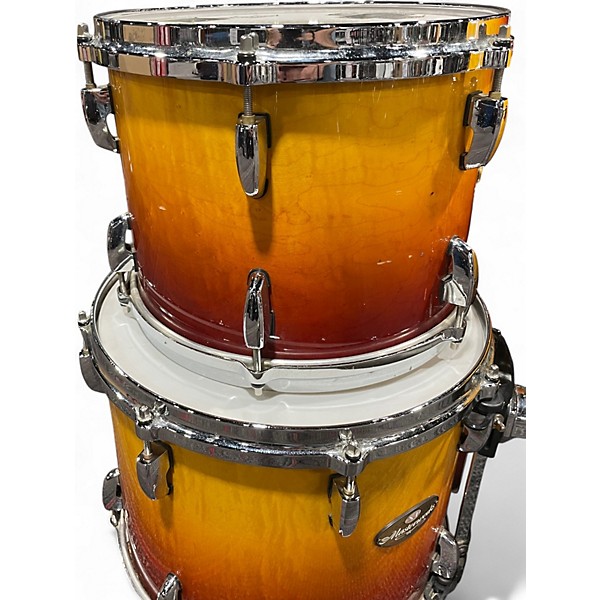 Used Pearl 3 Piece Masterworks Sunset Fade Drum Kit
