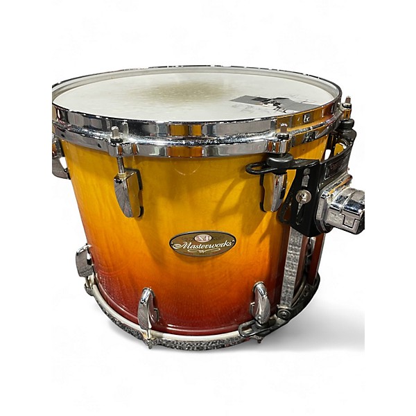 Used Pearl 3 Piece Masterworks Sunset Fade Drum Kit