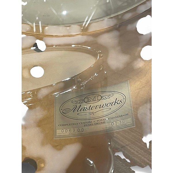 Used Pearl 3 Piece Masterworks Sunset Fade Drum Kit