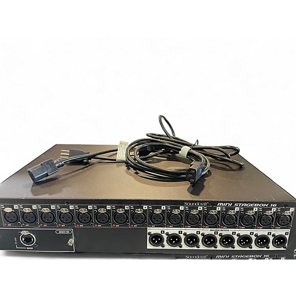 Used Soundcraft Mini Stage Box 16R Cat 5 Line Mixer