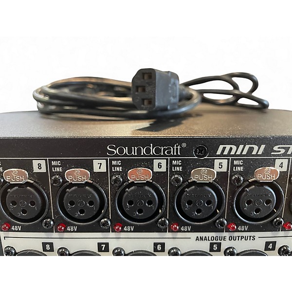Used Soundcraft Mini Stage Box 16R Cat 5 Line Mixer