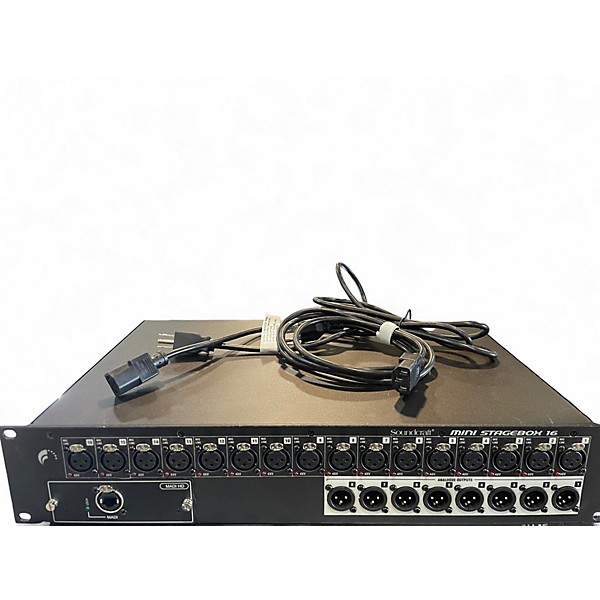 Used Soundcraft Mini Stage Box 16R Cat 5 Line Mixer