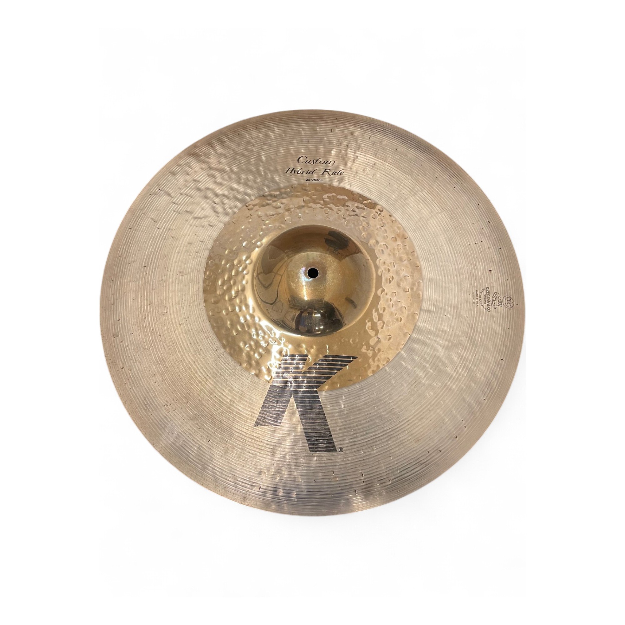 【中古】Zildjian K Custom Hybrid Ride 21” Used Zildjian 21in K Custom Hybrid Ride Cymbal 41 | Guitar