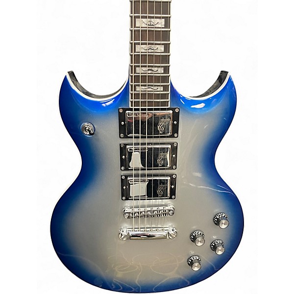 Used Woodrite MATT PIKE SIGNATURE ANTARTICA BURST Solid Body Electric Guitar