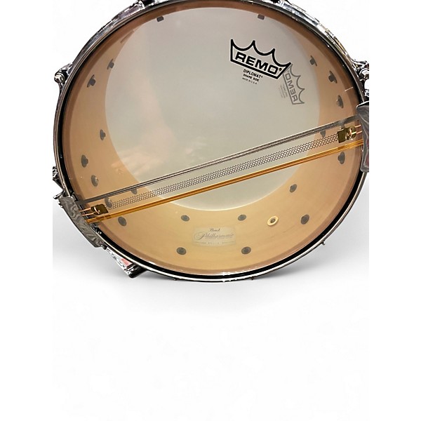 Used Pearl 14in Philharmonic Concert Snare Mahogany Drum