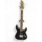 Used 2023 Schecter Guitar Research Damien Platinum 6 Floyd Rose S Black Solid Body Electric Guitar thumbnail