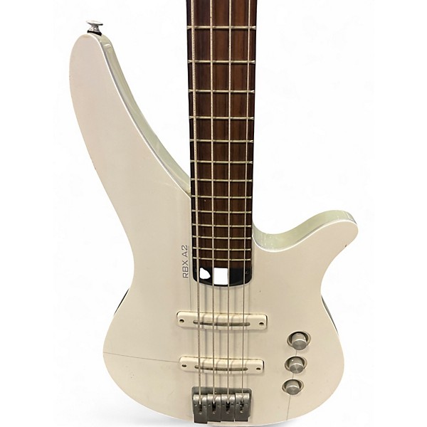 Used Yamaha RBX A2 WHITE Electric Bass Guitar