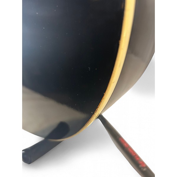 Vintage 1980s Silvertone H64 ESPANADA  Black Hollow Body Electric Guitar