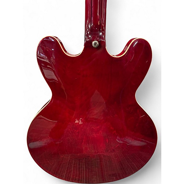 Used Epiphone Sheraton II Wine Red Hollow Body Electric Guitar