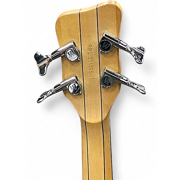 Used RockBass by Warwick CORVETTE $$ Black Electric Bass Guitar