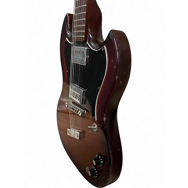 Vintage 1973 Guild S90 3 Tone Sunburst Solid Body Electric Guitar