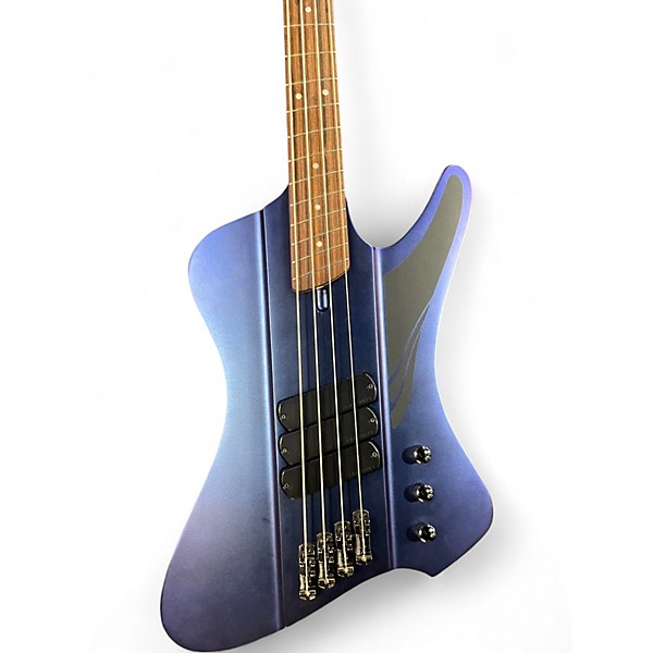 Used Dingwall Droc Standard 2 Tone Purple Electric Bass Guitar