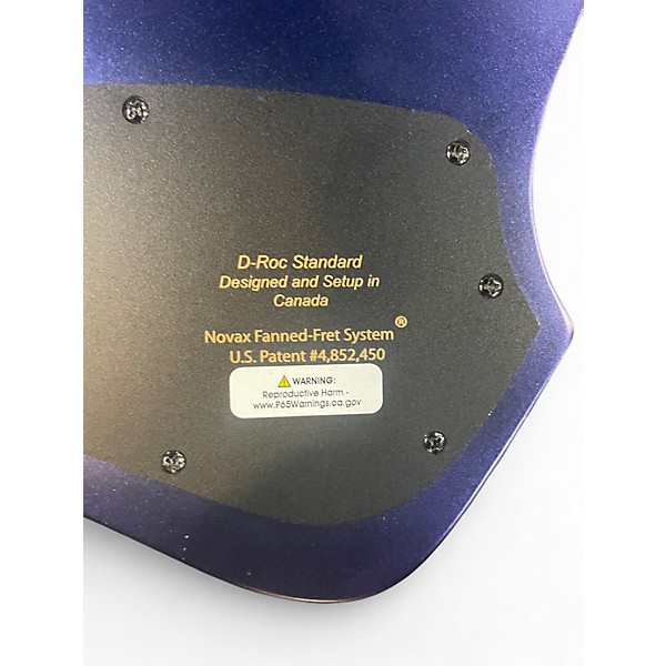 Used Dingwall Droc Standard 2 Tone Purple Electric Bass Guitar