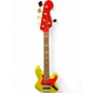 Used Fender MONO NEON 5 STRING JAZZ BASS FLOURESCENT YELLOW Electric Bass Guitar thumbnail