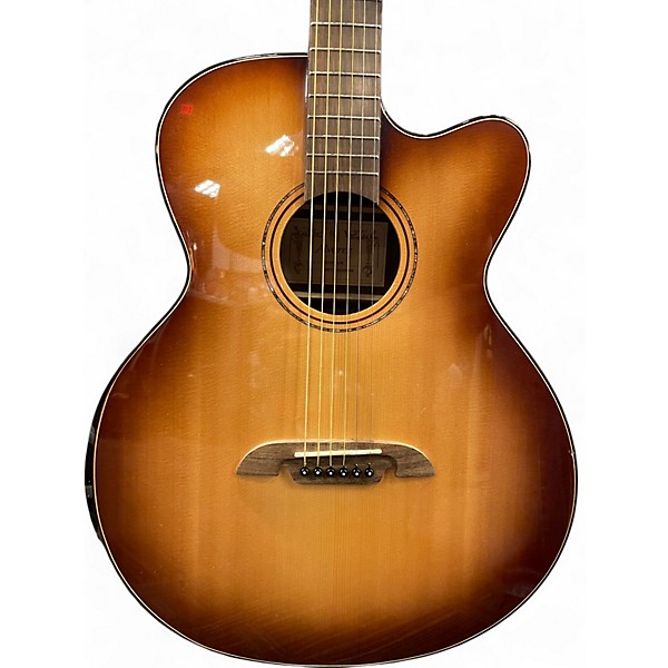 Used Alvarez ABT710CEARSHB Sunburst Acoustic Electric Guitar