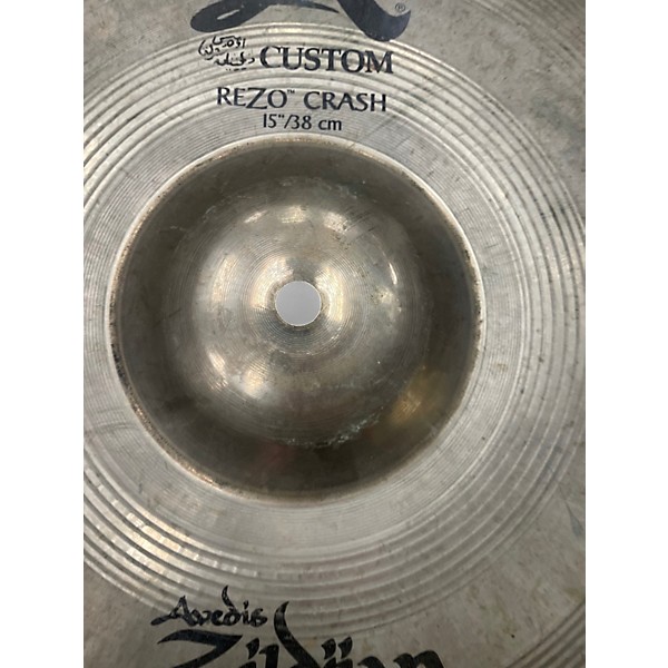 Used Zildjian 15in A Custom Rezo Crash Cymbal