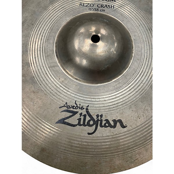 Used Zildjian 15in A Custom Rezo Crash Cymbal