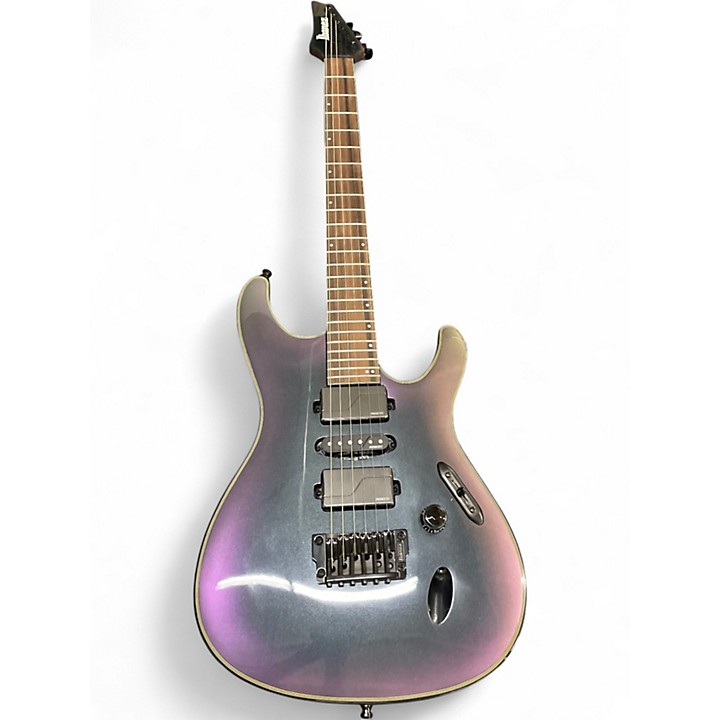 Used Ibanez S671ALB BLUE CHAMELEON Solid Body Electric Guitar BLUE