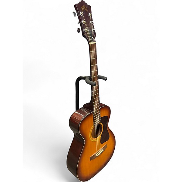 Vintage 1977 Guild F-20 Sunburst Acoustic Guitar