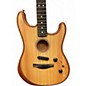 Used Fender American Acoustasonic Stratocaster Natural Acoustic Electric Guitar