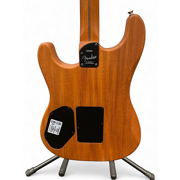 Used Fender American Acoustasonic Stratocaster Natural Acoustic Electric Guitar