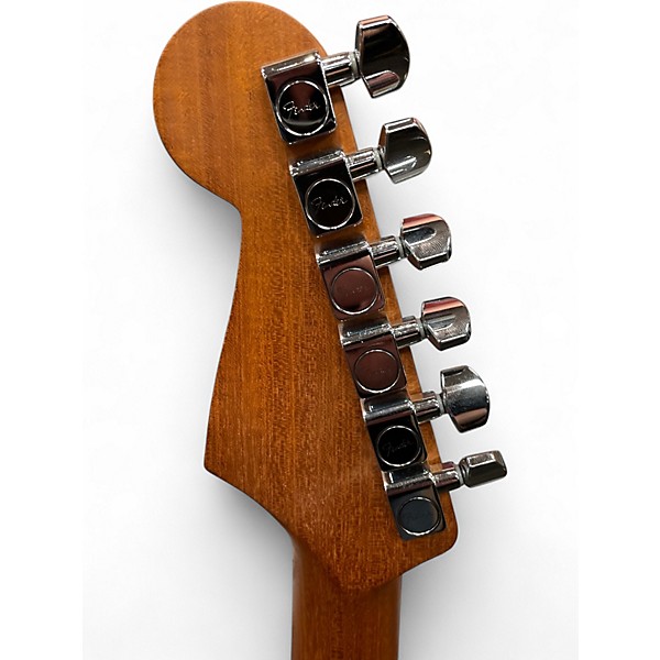 Used Fender American Acoustasonic Stratocaster Natural Acoustic Electric Guitar