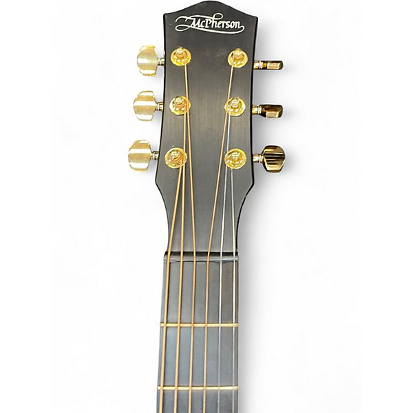 Used McPherson CARBON SERIES Black Acoustic Electric Guitar