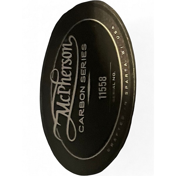 Used McPherson CARBON SERIES Black Acoustic Electric Guitar