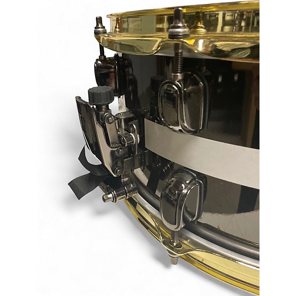 Used TAMA 14X6.5 Sound Lab Project Snare Black and White Drum