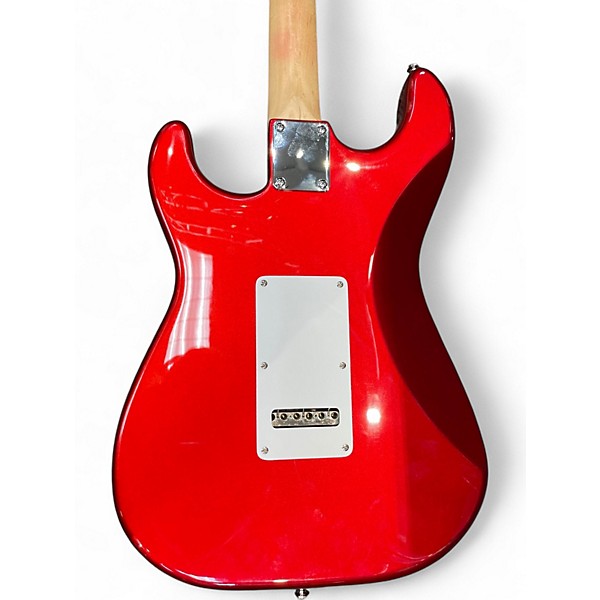 Used G&L Tribute Legacy Candy Apple Red Metallic Solid Body Electric Guitar