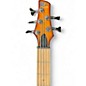 Used Ibanez SR375 5 String Brown Sunburst Electric Bass Guitar