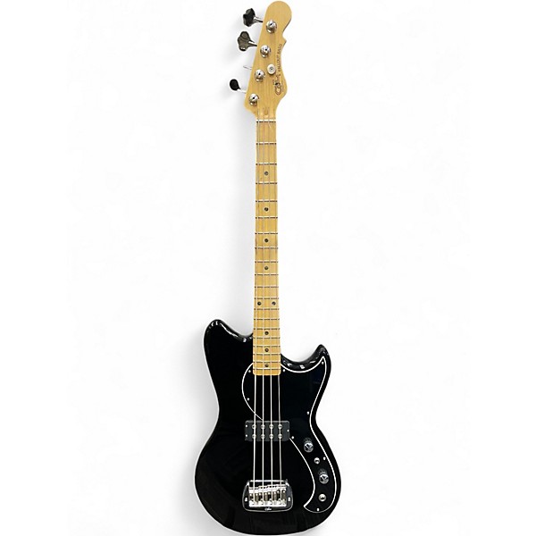 Used G&L Fullerton Deluxe Fallout Black Electric Bass Guitar