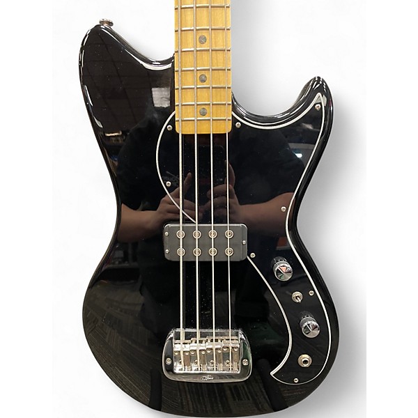 Used G&L Fullerton Deluxe Fallout Black Electric Bass Guitar
