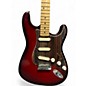 Vintage 1999 Fender Stratocaster Plus Crimson Burst Solid Body Electric Guitar