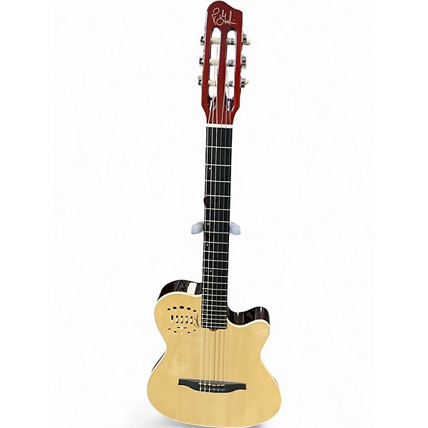 Used Godin Multiac deluxe Natural Classical Acoustic Electric Guitar