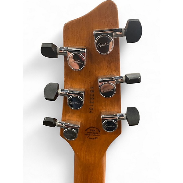 Used Godin XTSA HSH 13-Pin Trans Black Solid Body Electric Guitar