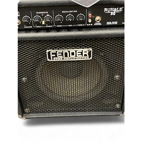 Used Fender Rumble 30 30W 1x10 Bass Combo Amp