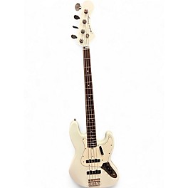 Used Modern Vintage MVJ4-66 White Electric Bass Guitar
