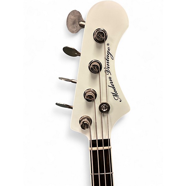 Used Modern Vintage MVJ4-66 White Electric Bass Guitar