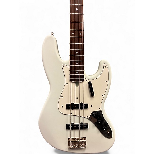 Used Modern Vintage MVJ4-66 White Electric Bass Guitar